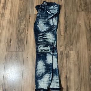 Biker jeans